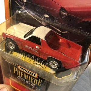 Matchbox 70 1970 El Camino Chevy Rojo Premiere Collection Serie 1 COCA COLA - Imagen 1 de 8