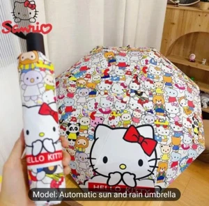 Hello Kitty Umbrella Automatic Multi-Colored - Picture 1 of 12
