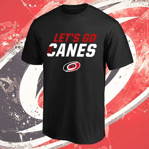HOT!! Lets go Canes Carolina Hurricanes team 2023 Play-offs T-shirt S-3XL Sport Cover
