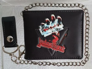 Cartera Judas Priest ACERO BRITÁNICO icónica metal pesado regalo en caja - Imagen 1 de 6
