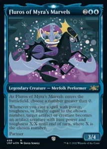 MTG FLUROS OF MYRA's MARVELS 498 FOIL EXC - GALAXY - UNF X - MAGIC - Picture 1 of 1