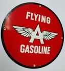 Flying A Gas Oil Gasoline Porcelain Sign