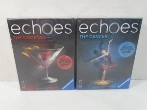 2--2021 RAVENSBURGER--ECHOES AUDIO MYSTERY GAMES (NEW) THE COCKTAIL & DANCER - Picture 1 of 7