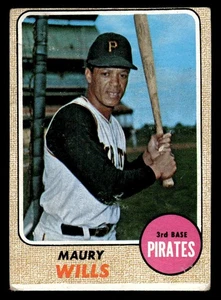 1968 Topps #175 Maury Wills - GD-VG *TedsCardShack* - Picture 1 of 2