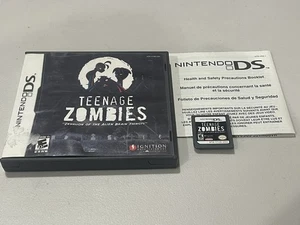 Teenage Zombies: Invasion of the Alien Brain Thingys - Nintendo DS NO Manual - Picture 1 of 1
