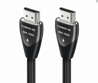 AudioQuest - Carbon 48 9.8' 4K-8K-10K 48Gbps In-Wall Rated HDMI Cable. NIB - Image 1 of 4