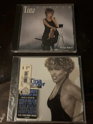 Tina Turner CD Lot Private Dancer + Simply The Best Rock Pop Greatest Hits 2-CD Foto 1 de 2