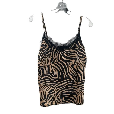 Camisola de mujer Lucy Paris con estampado animal de encaje talla mediana Foto 1 de 4