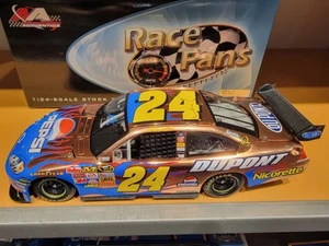 2008 AUTOGRAPHED Jeff Gordon #24 Dupont/Pepsi - 1:24 - Race Fans Only #128/504 - Picture 1 of 8