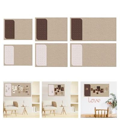 Cork Bulletin Board Decoration Cork Board for Memo Notes Home Office Photo - Image 1 of 2