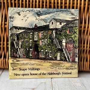 Vintage Hereford Tile Snape Maltings Concert Hall Suffolk Ceramic Tile 6" Square - Picture 1 of 6