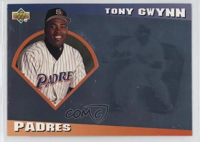 1993 Upper Deck Diamond Gallery /123600 Tony Gwynn #17 HOF - Image 1 of 2