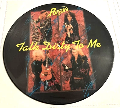 *RARE* POISON-TALK DIRTY TO ME-1987 UK IMPORT VINYL-MUSIC FOR NATIONS P12 KUT125 - Image 1 of 4