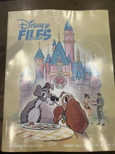 Brand New Disney Files Magazine Summer 2025 Volume 34 #2 DVC BK8 - Picture 1 of 2