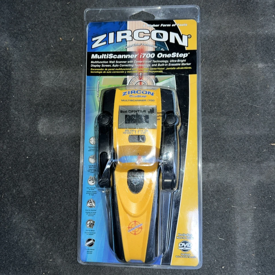 Zircon One Step Multi Scanner i700 Stud Finder Brand New!!! - Image 1 of 2