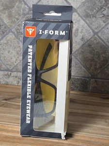 Gafas de seguridad I-Form Lava marco negro lentes amarillas - Imagen 1 de 4