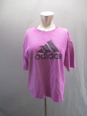 Camiseta deportiva para correr manga corta 100 % algodón púrpura talla S para mujer ADIDAS 730 Foto 1 de 4