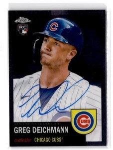 2022 Topps Chrome Platinum Anniversary Greg Deichmann RC #CPA-GD Autographs - Picture 1 of 2