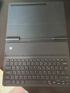 Samsung EF-DT730 Book Cover Keyboard Slim for Galaxy Tab S7+ / Tab S7 FE Black - Picture 1 of 2
