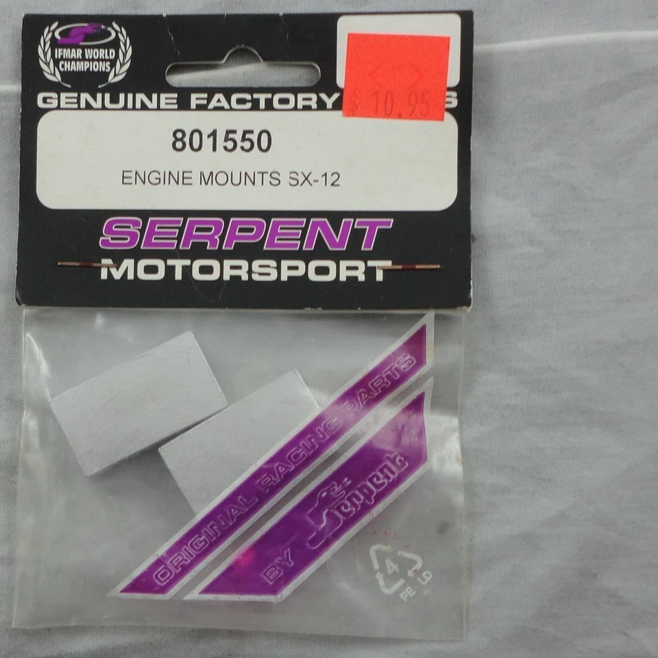 Serpent Racing Inpluse 1/10th Scale SX-12 Aluminum Engine Mount SER801550 - Image 1 of 1