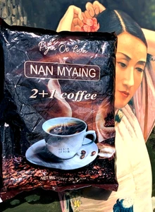 Coffee Nan Myaing 2Plus1 Coffeemix 30 satches x 20g 600G Ship from Brooklyn NY - Picture 1 of 10