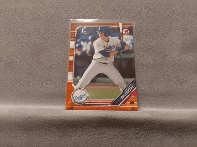2019 Bowman Michael Busch Orange #3/25 Paper 1st Card Rookie card and 5 RCs - Image 1 of 3
