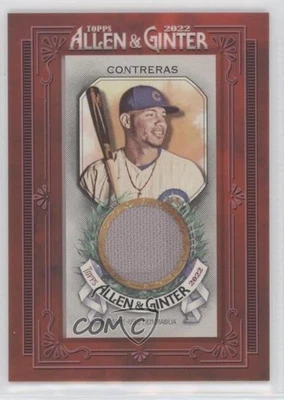 2022 Topps Allen & Ginter Mini Framed Relics Willson Contreras #MFR-WC - Image 1 of 2