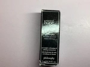 Philosophy Renewed Hope In A Jar Overnight Recharging & Refining Moisturiser 7ml - Picture 1 of 4