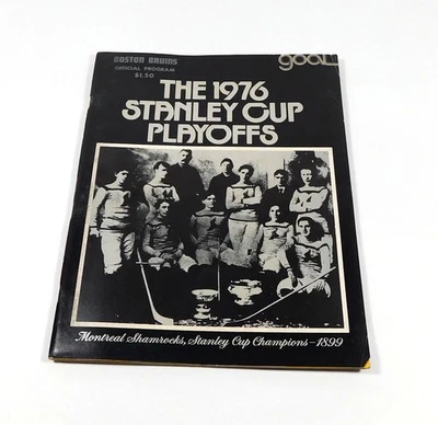 1975-76 Philadelphia Flyers vs Boston Bruins NHL Hockey Playoff Program 5-2-76 - Image 1 of 2