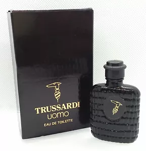 TRUSSARDI UOMO ✱ VTG Mini Eau Toilette Miniature Perfume ITALY 5ml = 0,16 oz. - Picture 1 of 8