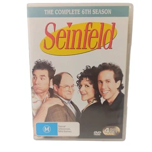 Seinfeld The Complete 6th Season DVD Drama Comedy Buddy TV Series Jerry Kramer - Picture 1 of 12