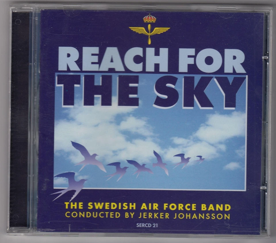 Компакт-диск THE SWEDISH AIR FORCE BAND Reach For The Sky дирижирует Джеркер Йоханссон - Изображение 1 из 1