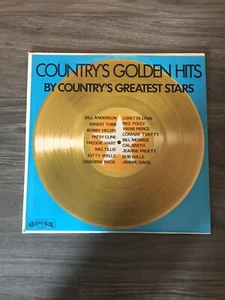 VINTAGE COUNTRY'S GOLDEN HITS BY COUNTRY'S GREATEST STARS VINYL RECORD - Picture 1 of 6