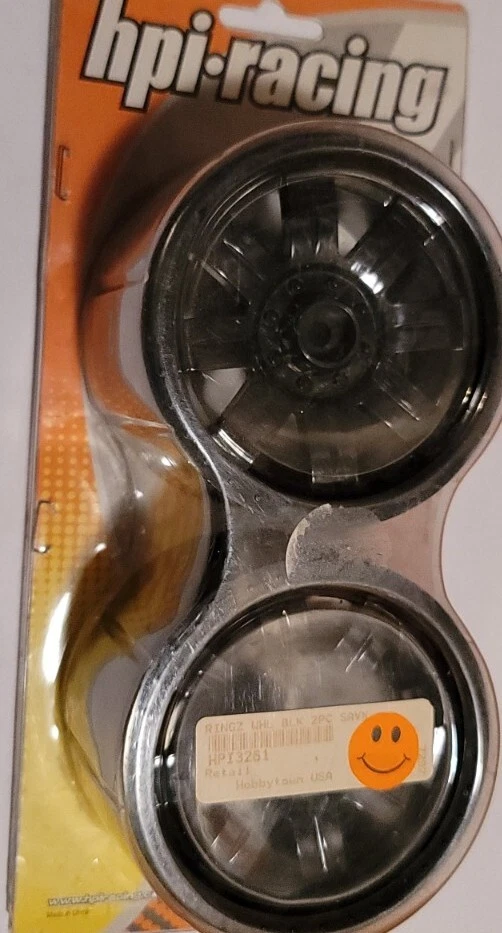 HPI Racing Ringz  Wheels Black Savage 4wd Truck 3261 - Image 1 of 1