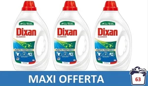 DIXAN CLASSICO DETERSIVO LIQUIDO IN FORMATO DA 3X21 LAVAGGI TRIPACK - Foto 1 di 1
