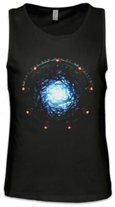 Star Portal Herren Tank Top Movie SG 1 Atlantis TV Serie Infinity Stargate Gate - Picture 1 of 1