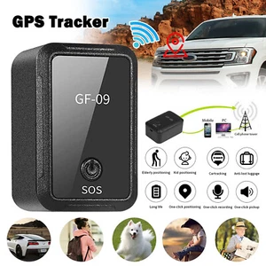 GF09 GPS Tracker Mini Real Time Hidden Dog Car Vehicle Kids Tracking Device - Picture 1 of 24