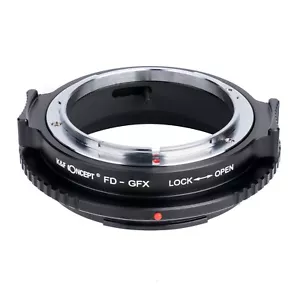 K&F Adapter FD Lenses to Fuji GFX Mount Camera FD to GFX - Picture 1 of 5