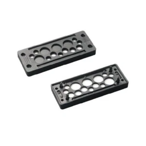 1x Murrplastik Kabeldurchführungsplatte KDP/N 24/11 swarz - Murrplastik 87301110 - Bild 1 von 5