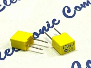 20pcs THOMSON MKT 0.47uF (470nF) 63V 5% pitch:5mm Film Capacitor - Picture 1 of 3