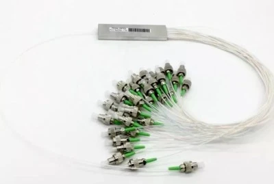 1x32 PLC Optical splitter, mini pipe-type optical splitter FC/APC, FC-APC - Image 1 of 3