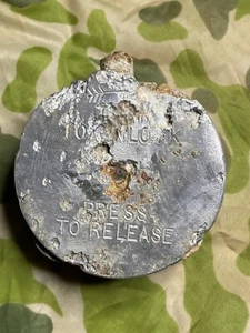 US WWII 101st Airborne 506PIR Quick Release Box T5  Harness Relic WW2 1944 506th - Imagen 1 de 10