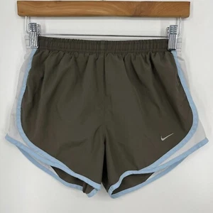 Nike Active Shorts Women's XS Brown Fit Dry Lined Logo 3" - Picture 1 of 11