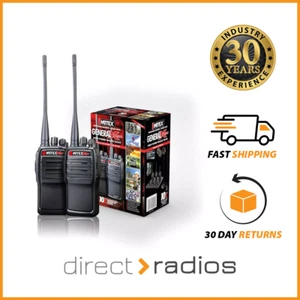 Mitex General Xtreme Twin Pack UHF 5W Handheld Two Way Radio Walkie Talkie - Picture 1 of 4