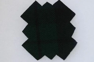RELOJ NEGRO EJÉRCITO BRITÁNICO REGIMIENTO FLASH 42o FIELTRO TARTÁN #2 - Imagen 1 de 1