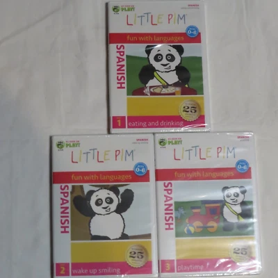 Little Pim Spanish : Disc 1 and Disc 2 & Disc 3) by Little Pim Co. (DVD) - NEW - Image 1 of 4
