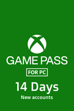 Xbox PC Game Pass 14 Days Global Code [Trial]   -Instant- Read description!