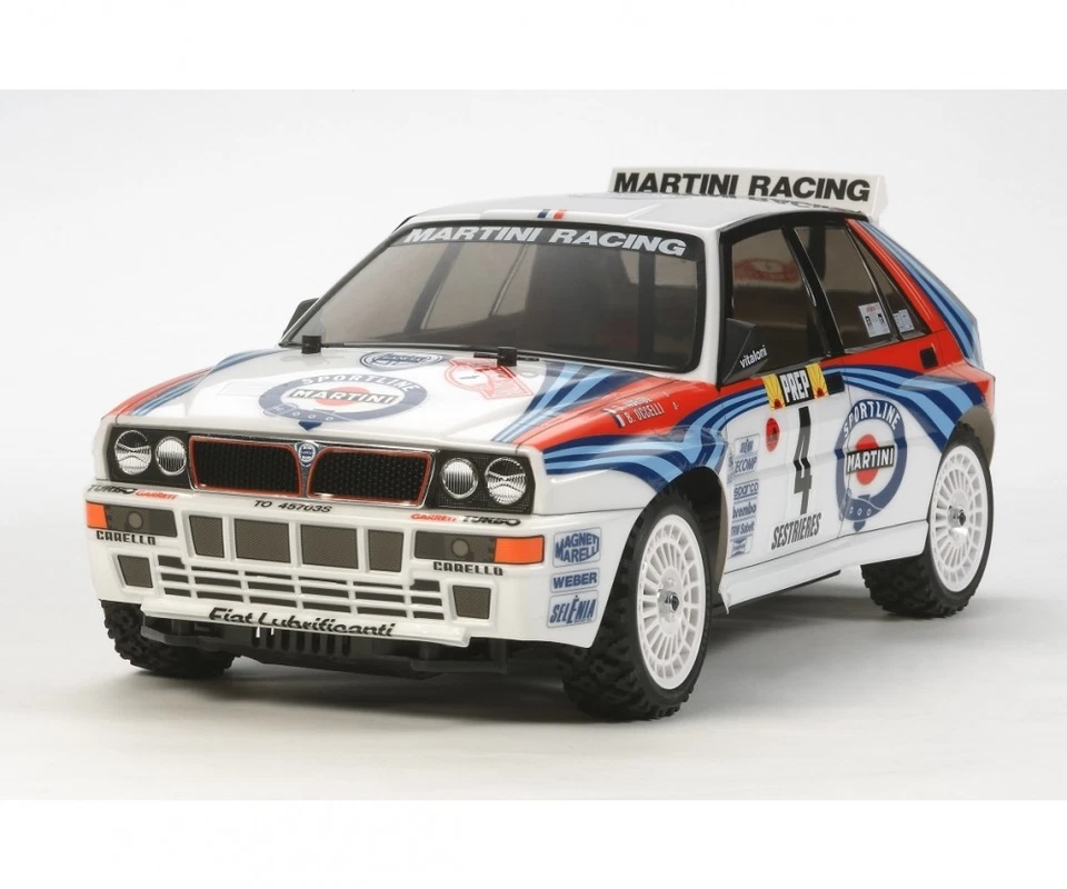 Tamiya Lancia Delta HF Integrale Brushed 1 10 Automodello elettrica Auto Stradal