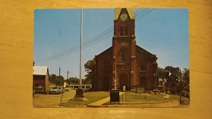 Postal de colección de la iglesia metodista de Main Street Highland, Nueva York - Imagen 1 de 2