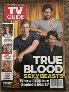 2011 TV Guide True Blood Sexy Beasts Skarsgard Manganiello Moyer Cover - Bild 1 von 1